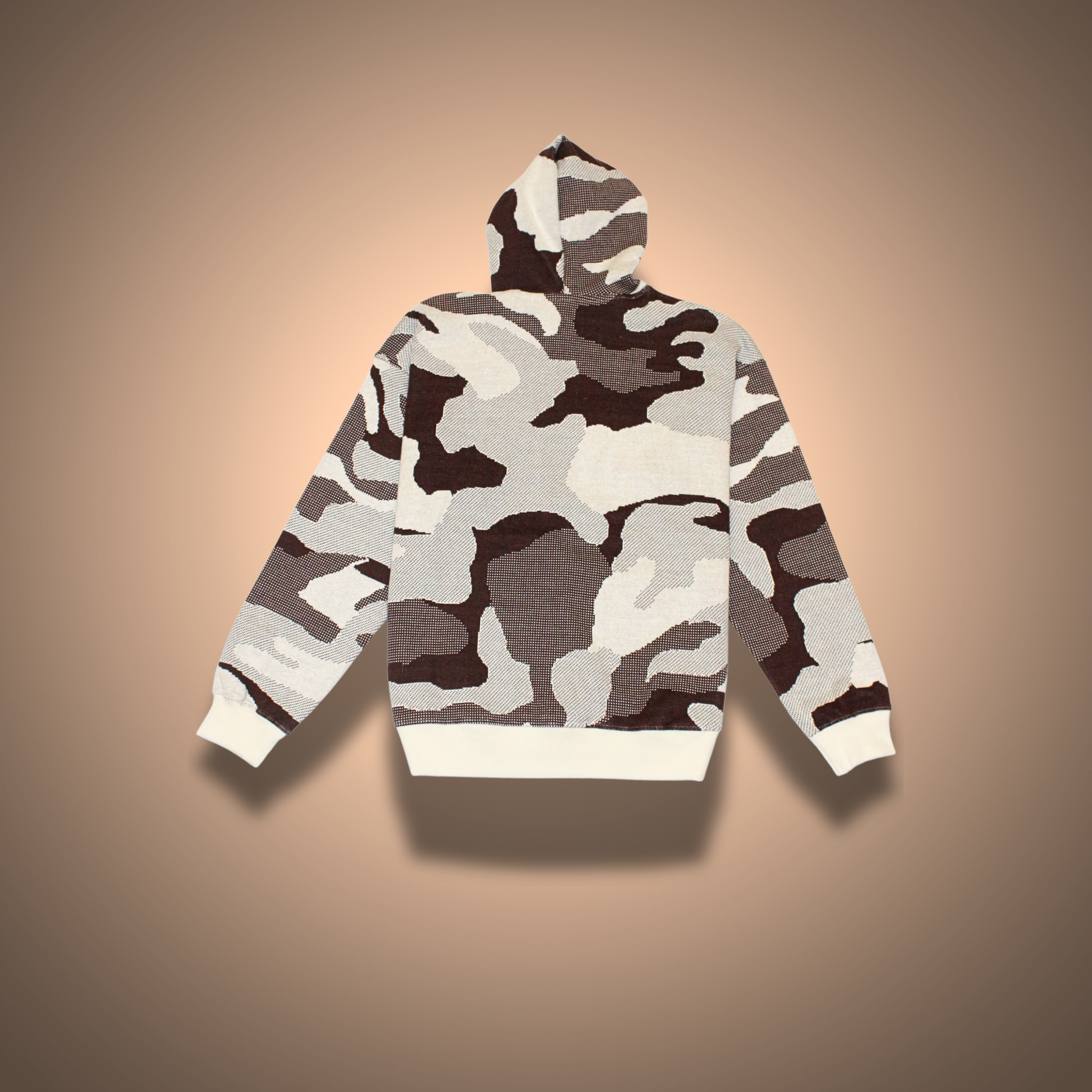 Camo Brown Hoodie Brown L - Main Image