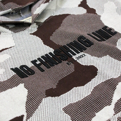 Camo Brown Hoodie – NO FINISHING LINE
